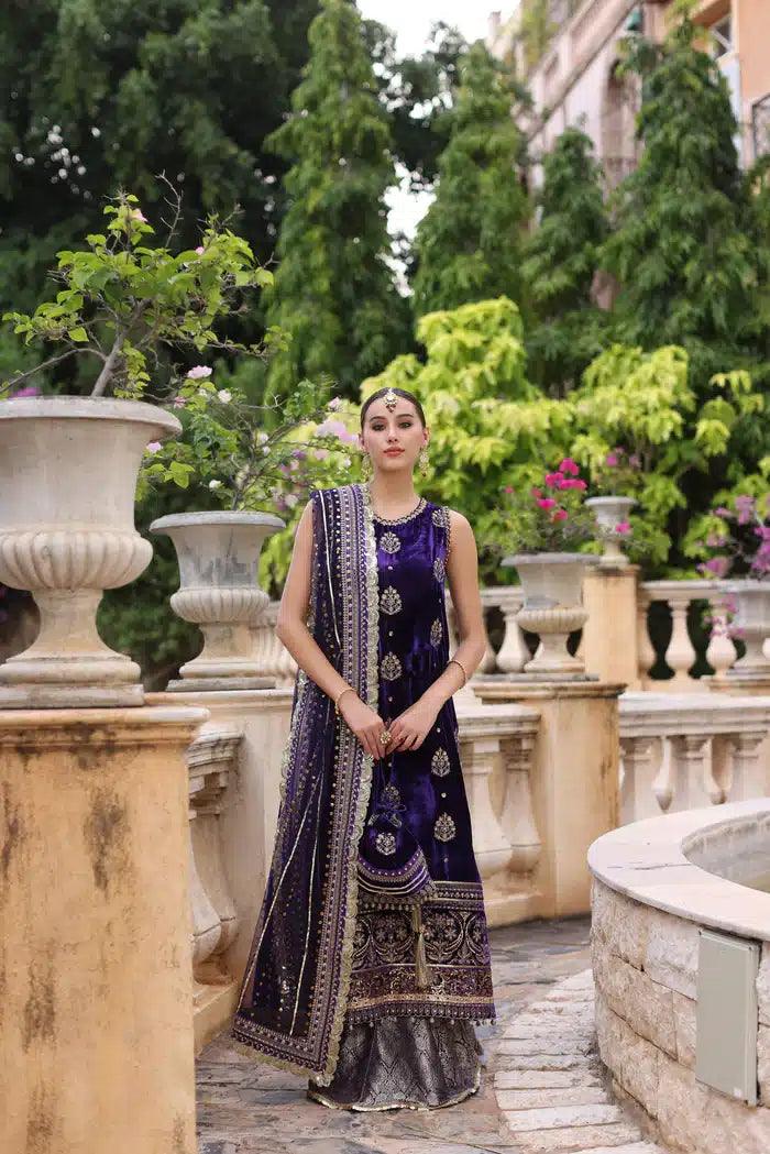 Noor by Saadia Asad | Kaani Wedding Formals 23 | D4 - Aqsa Fabrics