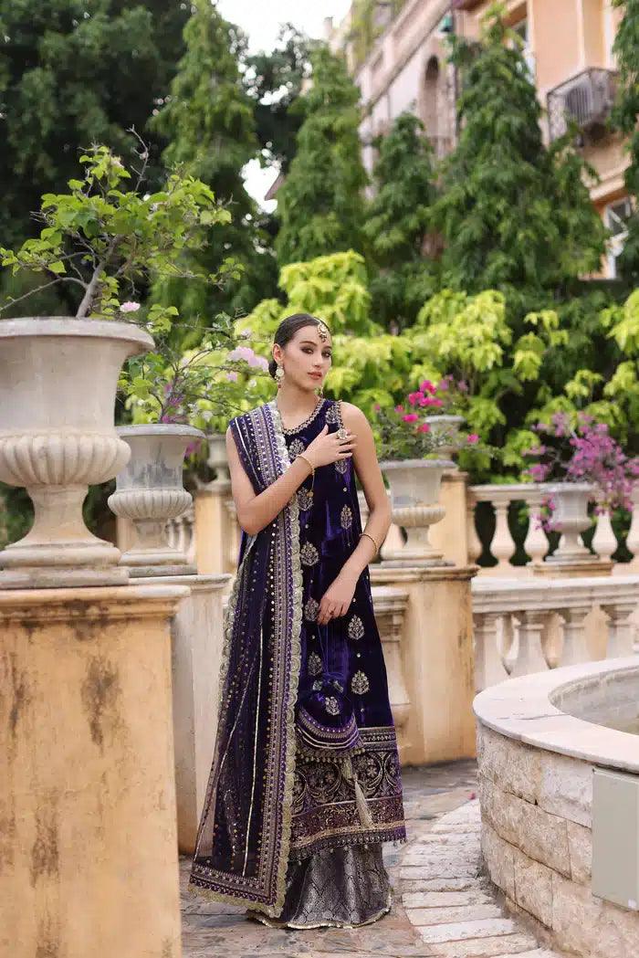 Noor by Saadia Asad | Kaani Wedding Formals 23 | D4 - Aqsa Fabrics