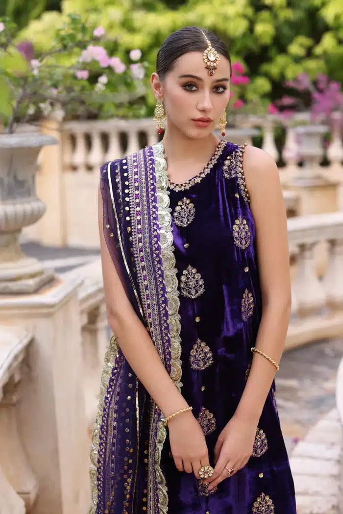 Noor by Saadia Asad | Kaani Wedding Formals 23 | D4 - Aqsa Fabrics
