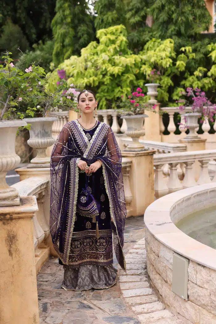 Noor by Saadia Asad | Kaani Wedding Formals 23 | D4 - Aqsa Fabrics