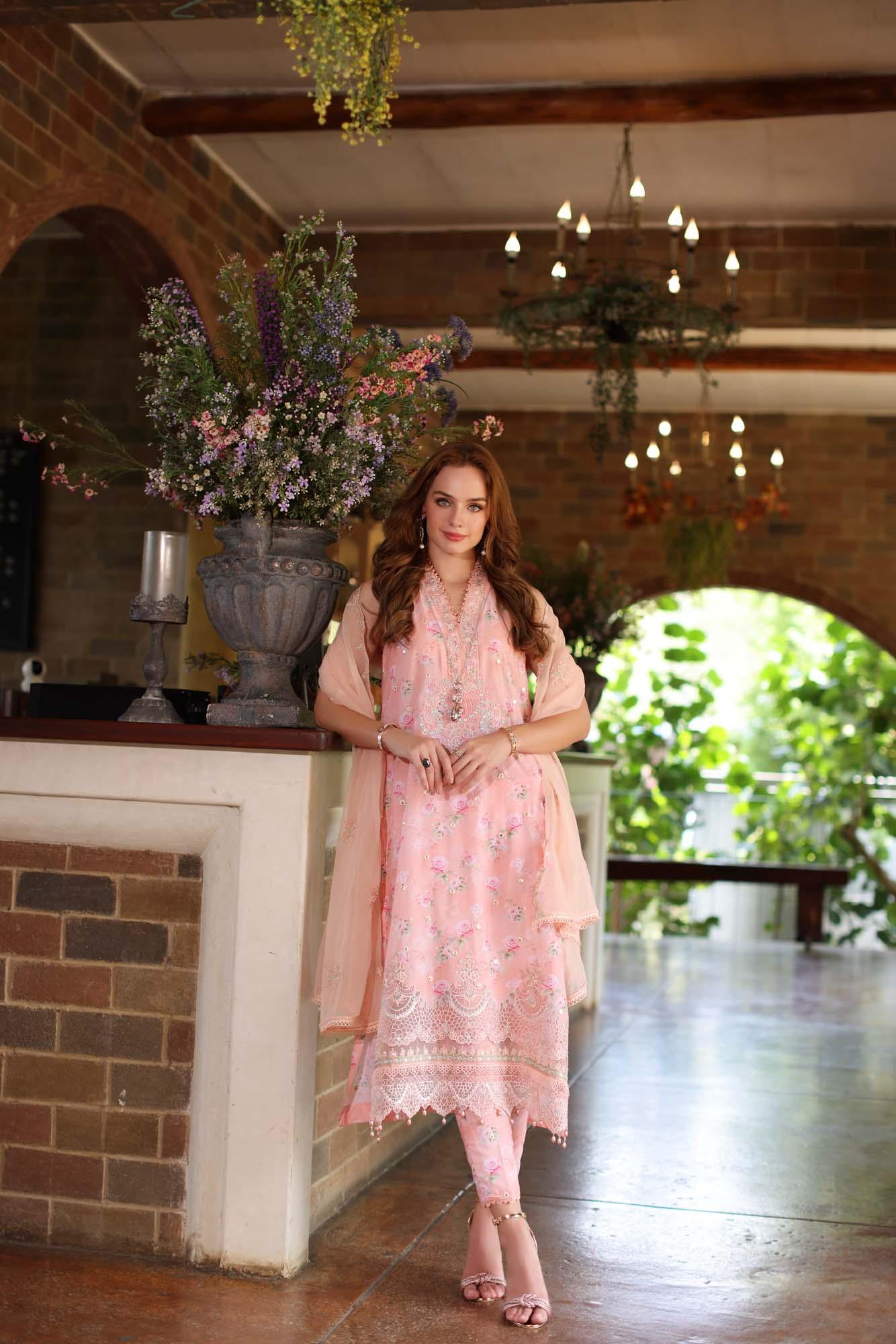 Noor by Saadia Asad | Eid Luxe Printkari 24 | D1 - Aqsa Fabrics