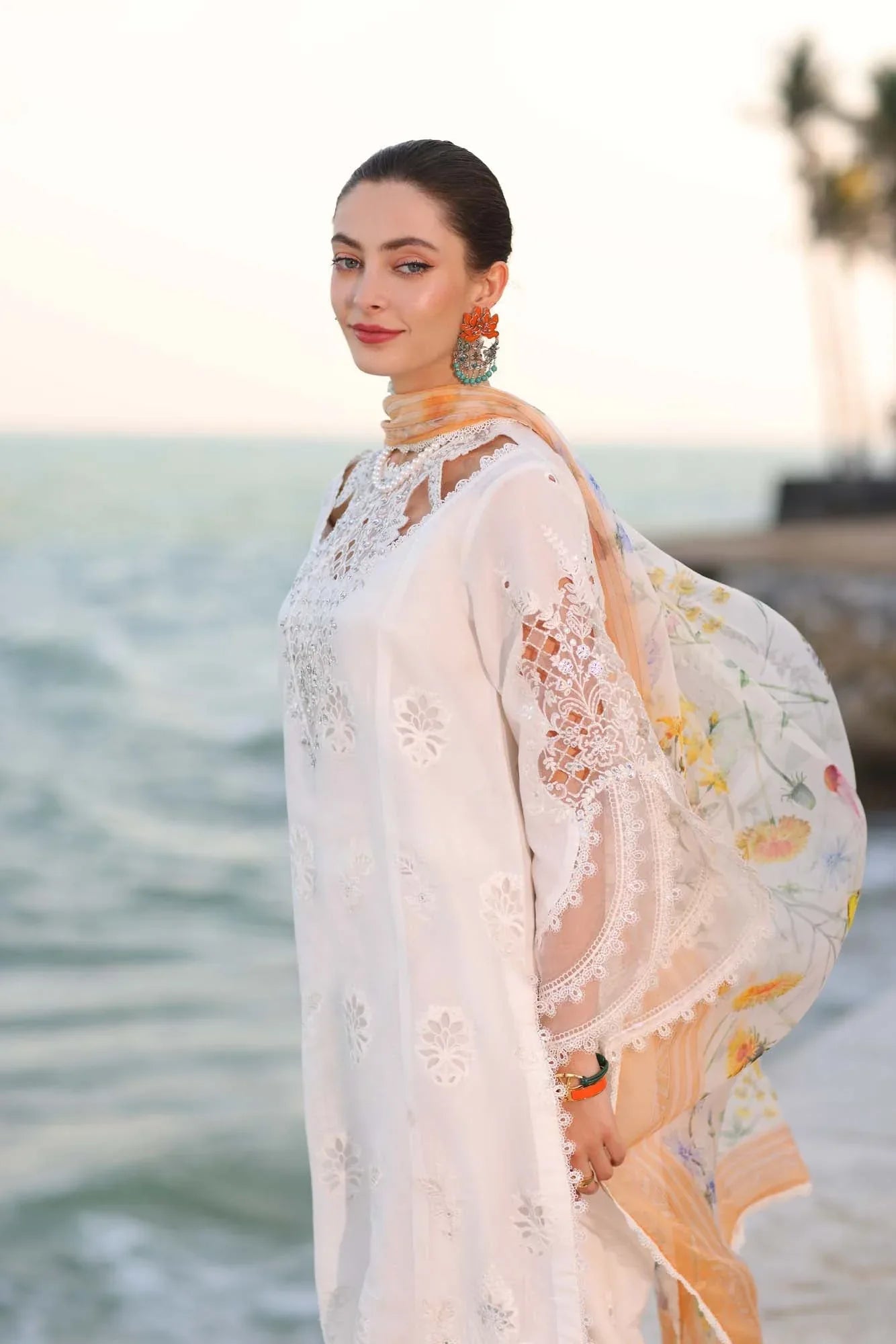Noor by Saadia Asad | Eid Luxury Laserkari 25 | D9-B - Aqsa Fabrics