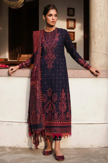 Jazmin | Winter Edition 24 | SLUB KHADDAR UW-0074 - Aqsa Fabrics