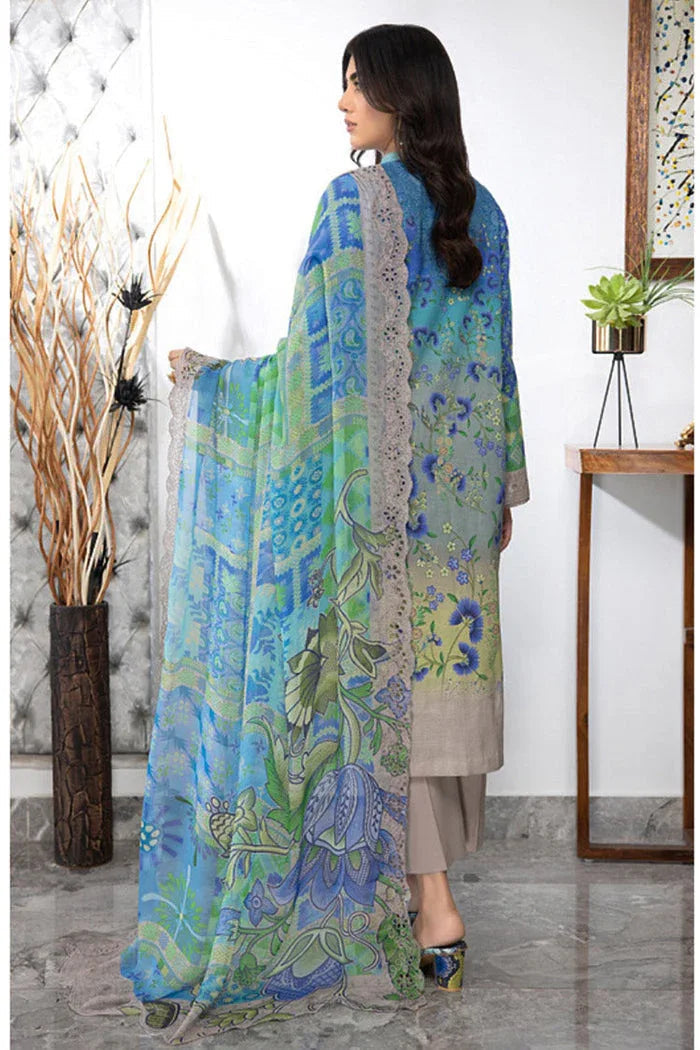Charizma |Combination Lawn Collection | CC-24 - Aqsa Fabrics