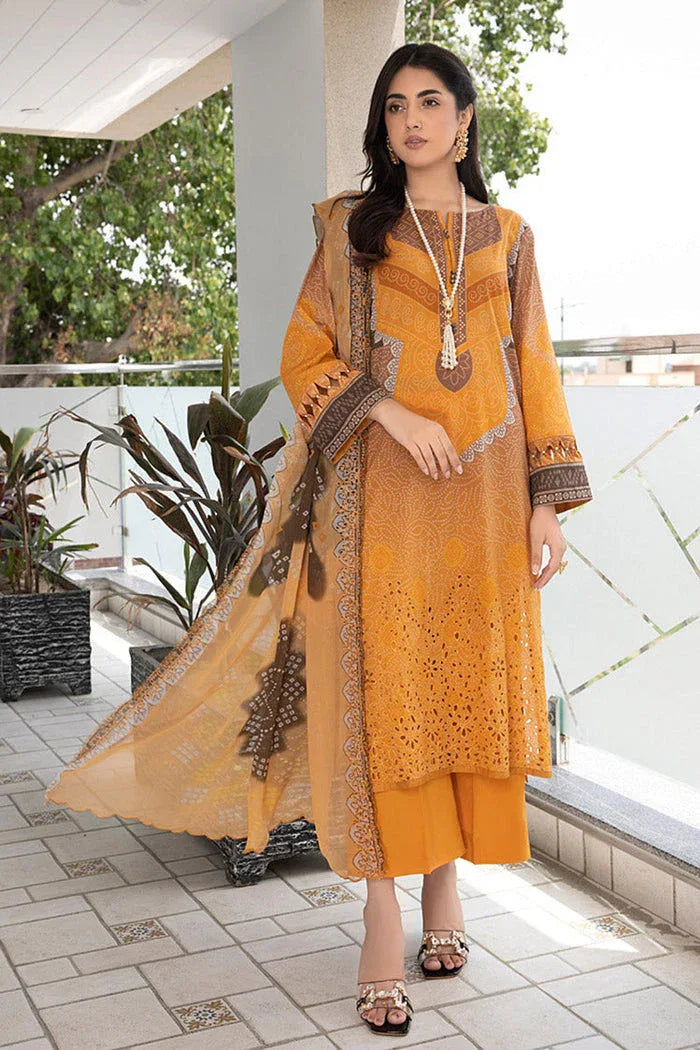 Charizma |Combination Lawn Collection | CC-25 - Aqsa Fabrics