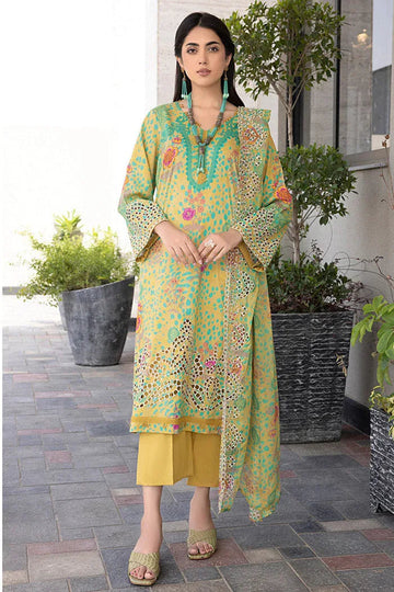 Charizma |Combination Lawn Collection | CC-26 - Aqsa Fabrics