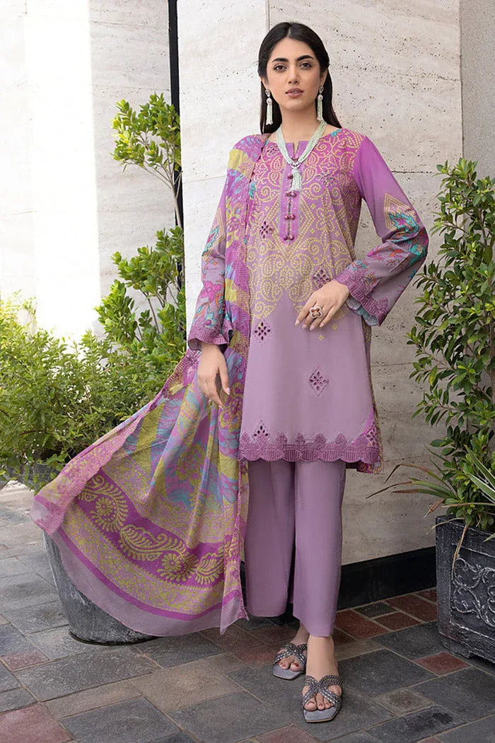 Charizma |Combination Lawn Collection | CC-27 - Aqsa Fabrics