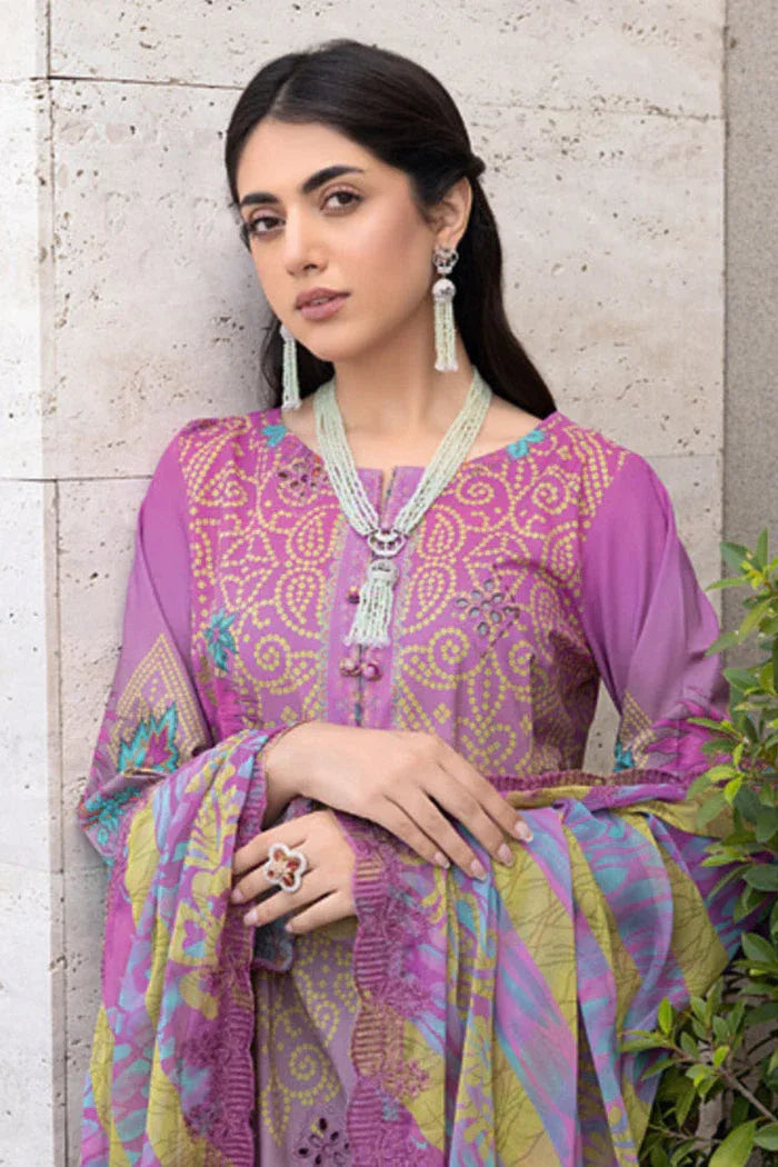 Charizma |Combination Lawn Collection | CC-27 - Aqsa Fabrics