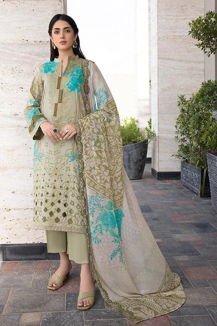 Charizma |Combination Lawn Collection | CC-28 - Aqsa Fabrics