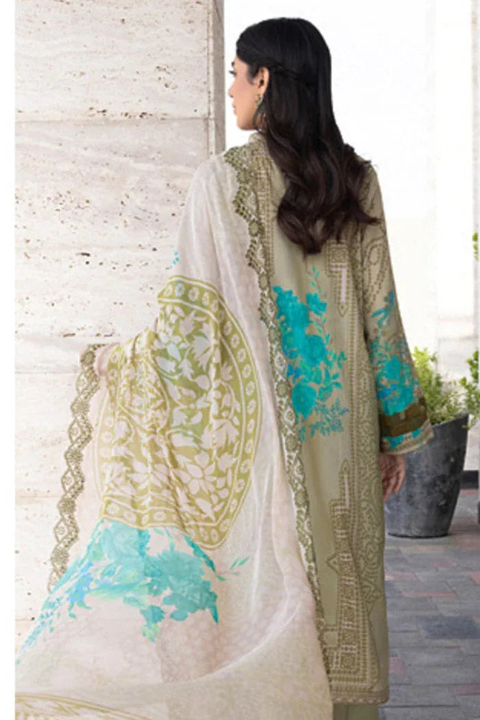 Charizma |Combination Lawn Collection | CC-28 - Aqsa Fabrics
