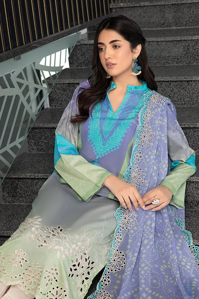 Charizma |Combination Lawn Collection | CC-29 - Aqsa Fabrics