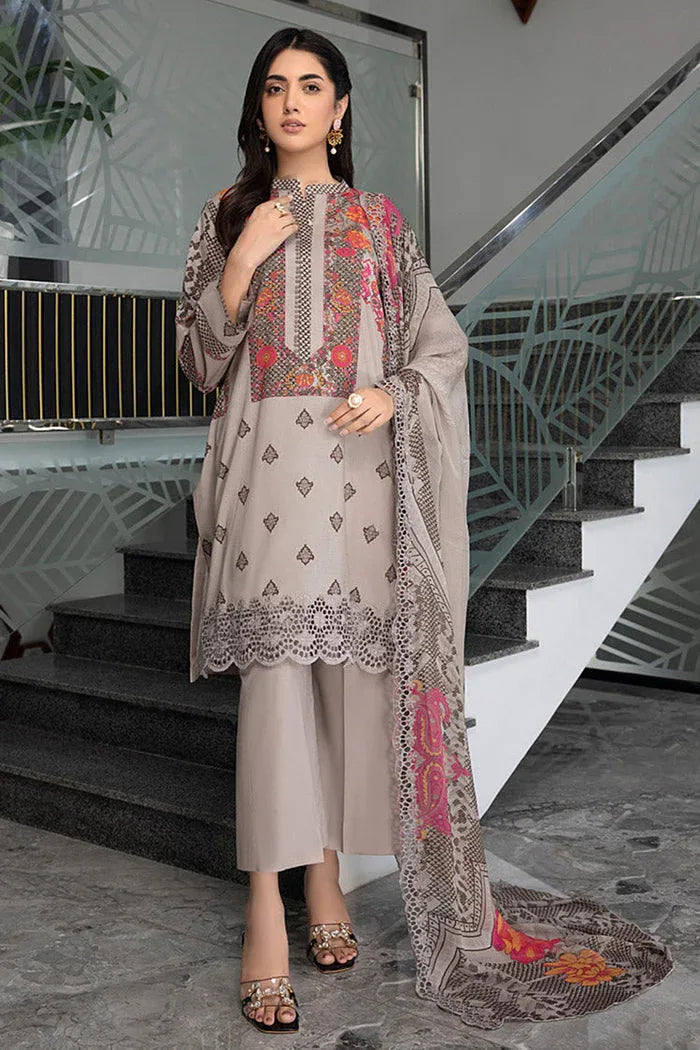 Charizma |Combination Lawn Collection | CC-30 - Aqsa Fabrics