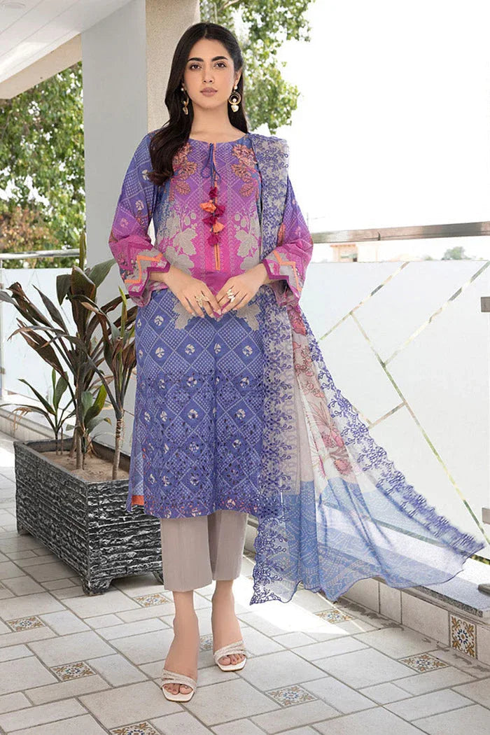 Charizma |Combination Lawn Collection | CC-31 - Aqsa Fabrics