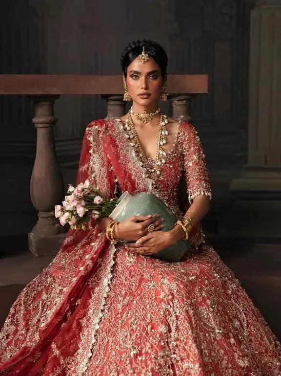 Afrozeh The Brides Wedding Formal 3Pc Suit AFB-V1-05 Lavinia - Aqsa Fabrics
