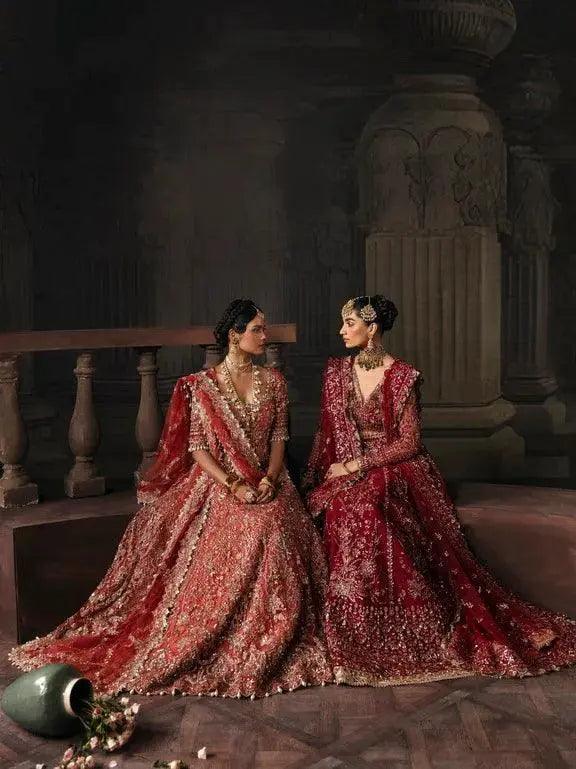 Afrozeh The Brides Wedding Formal 3Pc Suit AFB-V1-05 Lavinia - Aqsa Fabrics