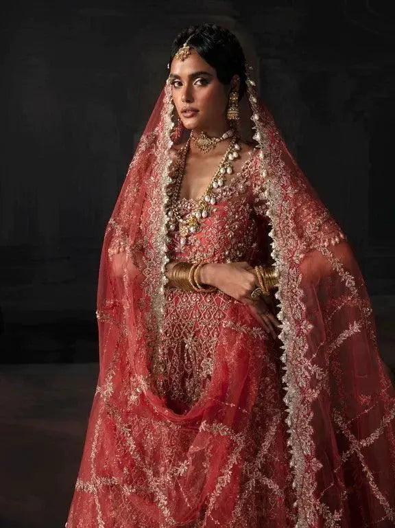 Afrozeh The Brides Wedding Formal 3Pc Suit AFB-V1-05 Lavinia - Aqsa Fabrics