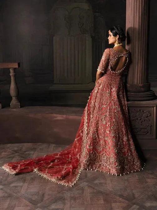Afrozeh The Brides Wedding Formal 3Pc Suit AFB-V1-05 Lavinia - Aqsa Fabrics