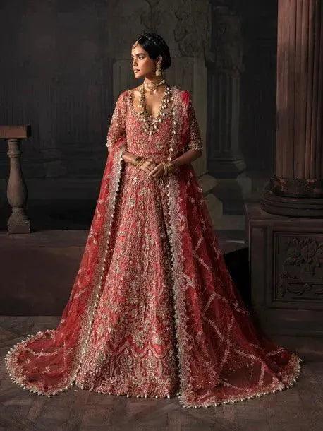 Afrozeh The Brides Wedding Formal 3Pc Suit AFB-V1-05 Lavinia - Aqsa Fabrics