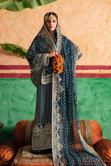 Afrozeh Shehnai Wedding Formal 3Pc Suit AFS-23-V1-05 Amal - Aqsa Fabrics