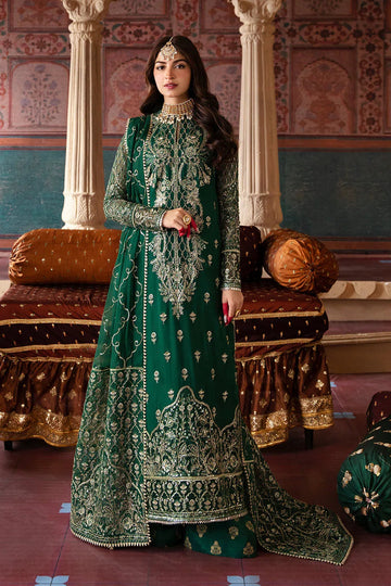 Afrozeh Shehnai Wedding Formal 3Pc Suit AFS-23-V1-09 Dilsaz - Aqsa Fabrics