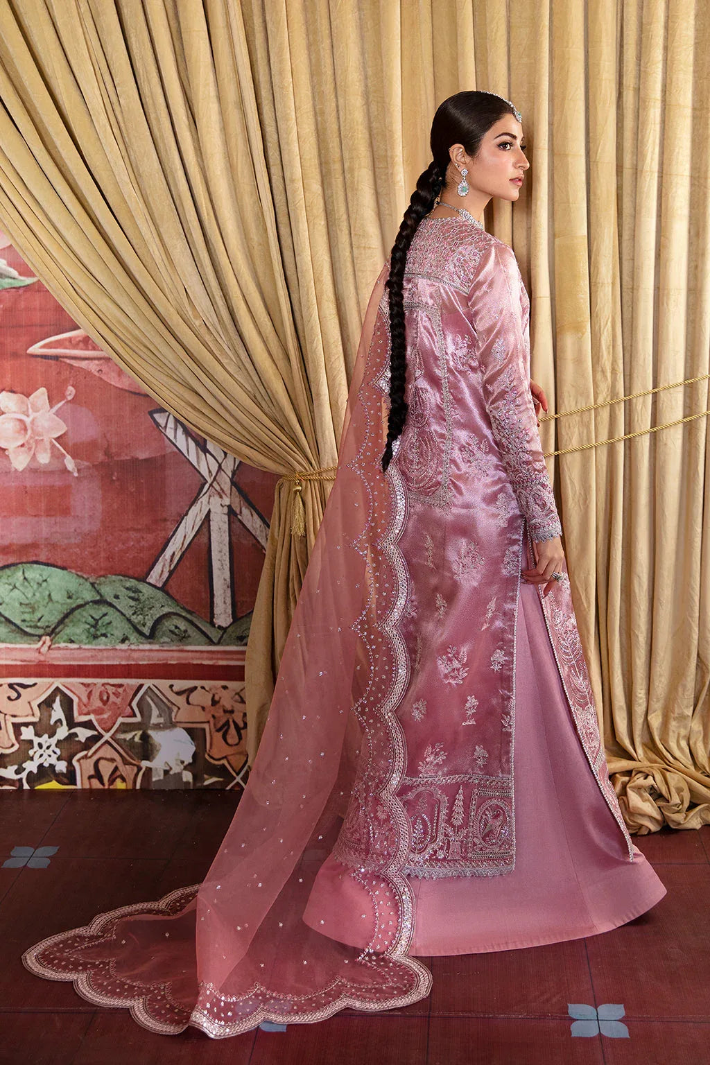 Afrozeh Shehnai Wedding Formal 3Pc Suit AFS-23-V1-10 Nirmala - Aqsa Fabrics