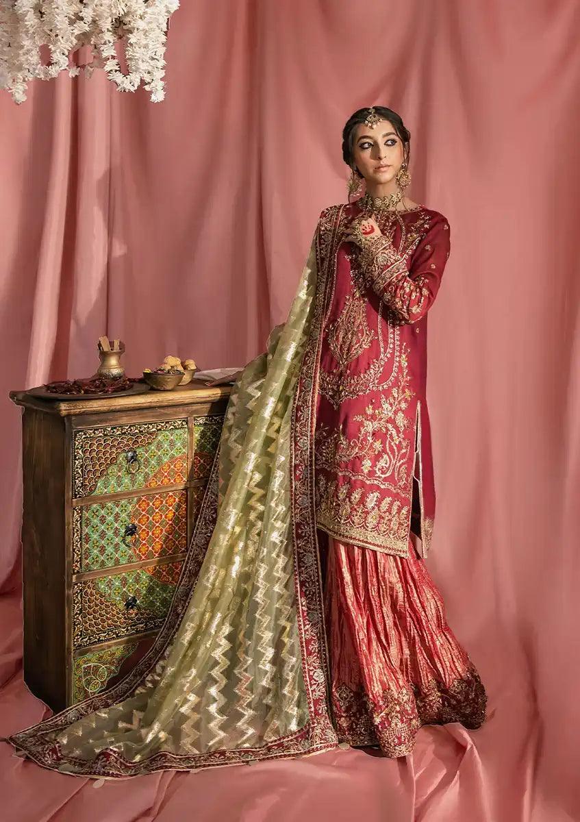 Aik Atelier | Wedding Festive 23 | LOOK 01 - Aqsa Fabrics
