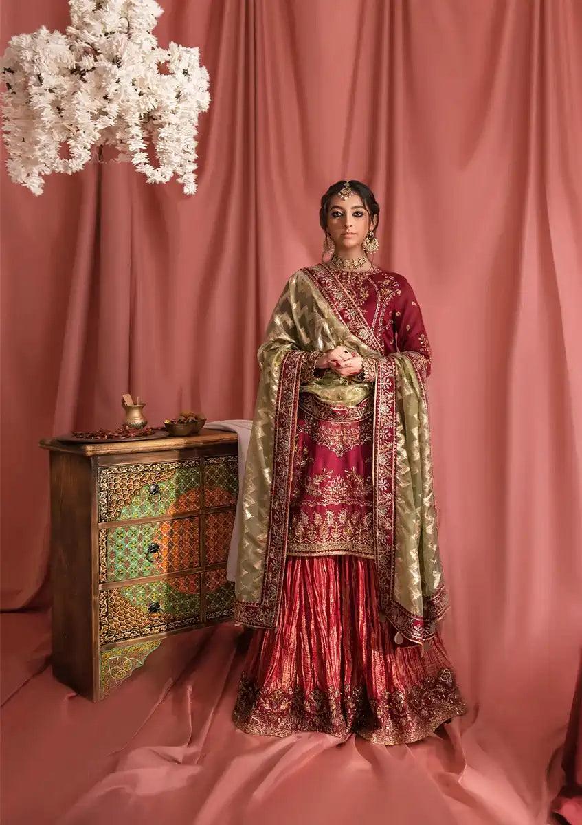 Aik Atelier | Wedding Festive 23 | LOOK 01 - Aqsa Fabrics