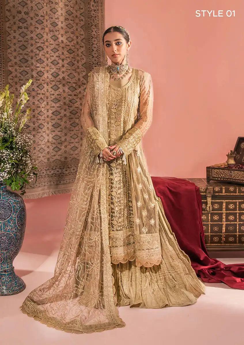 Aik Atelier | Wedding Festive 23 | LOOK 03 - Aqsa Fabrics