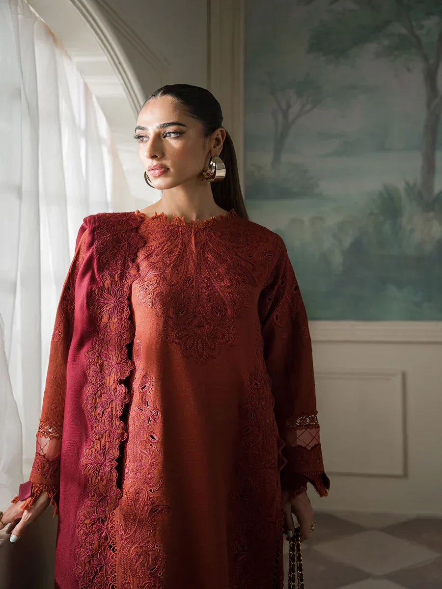 Maryum Hussain | Laani Luxury Pret | Ela - Aqsa Fabrics