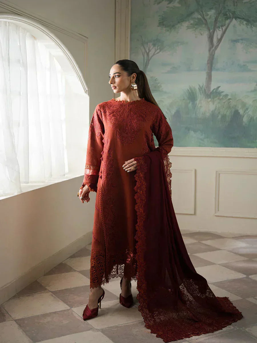Maryum Hussain | Laani Luxury Pret | Ela - Aqsa Fabrics