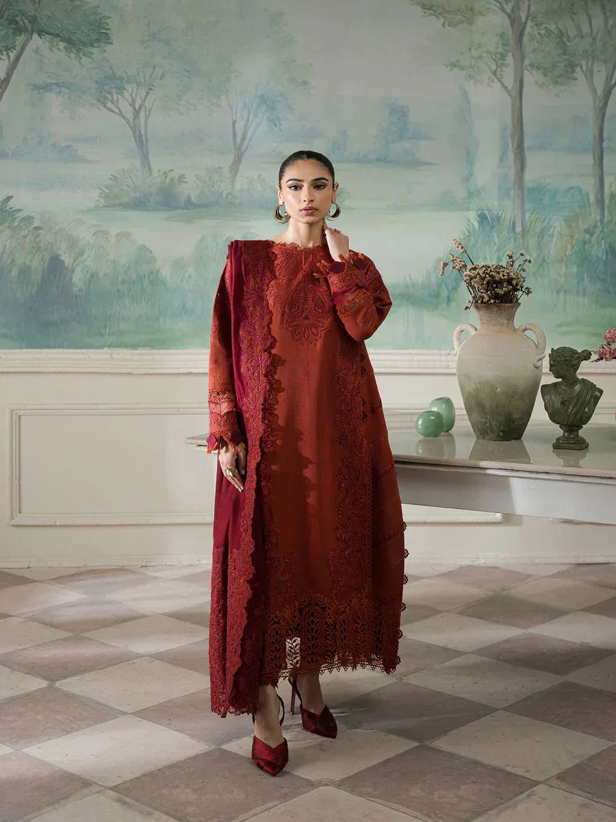 Maryum Hussain | Laani Luxury Pret | Ela - Aqsa Fabrics