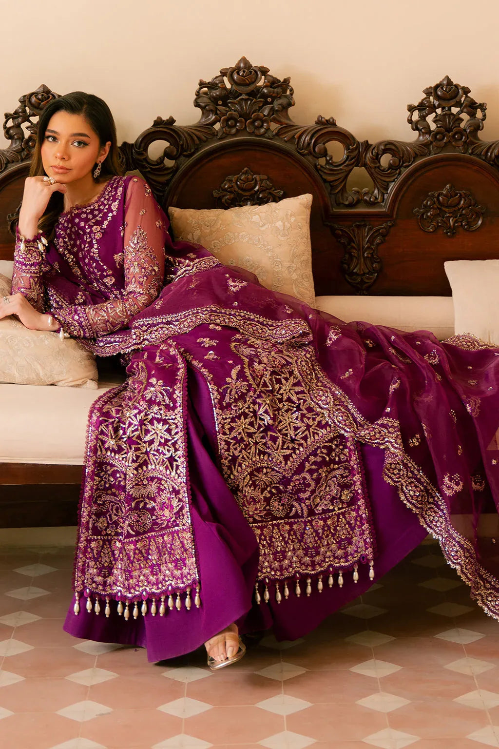 Ayzel | Solene Wedding Formals | Honora - Aqsa Fabrics