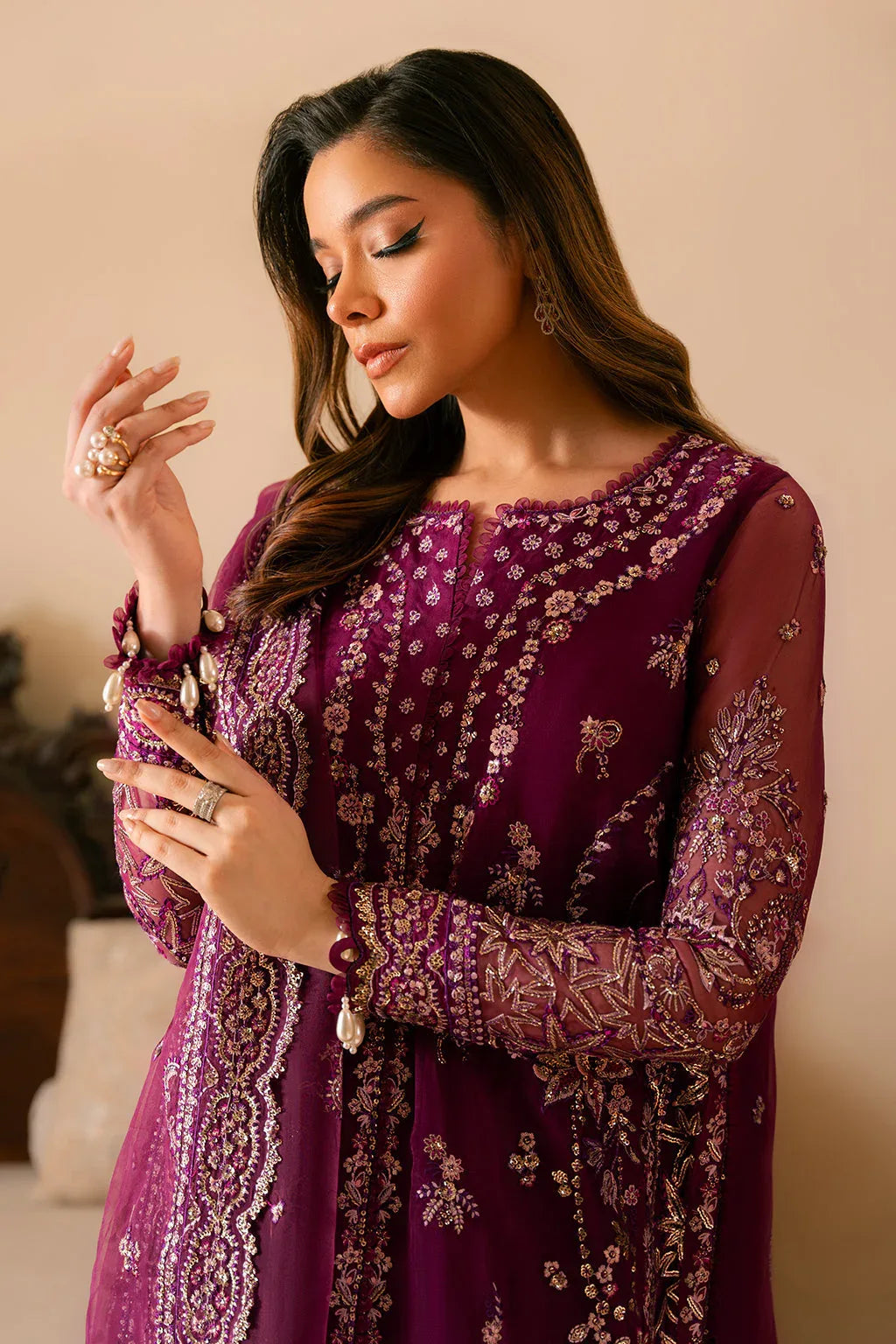 Ayzel | Solene Wedding Formals | Honora - Aqsa Fabrics