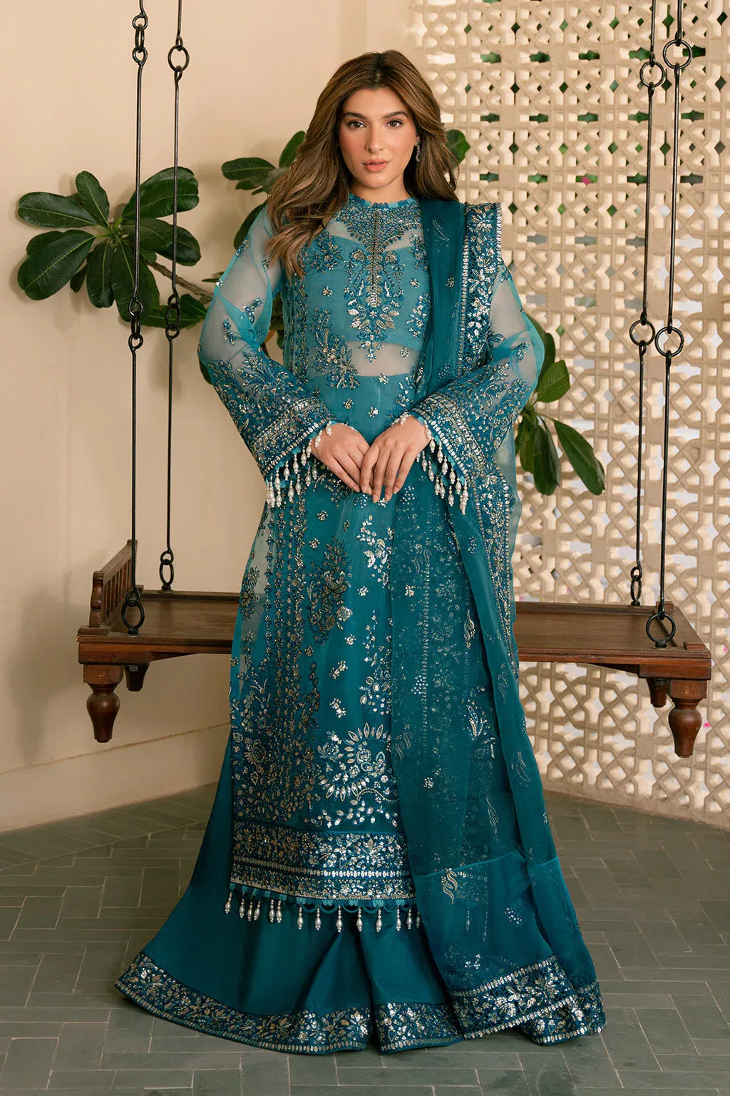 Ayzel | Solene Wedding Formals | Lila - Aqsa Fabrics
