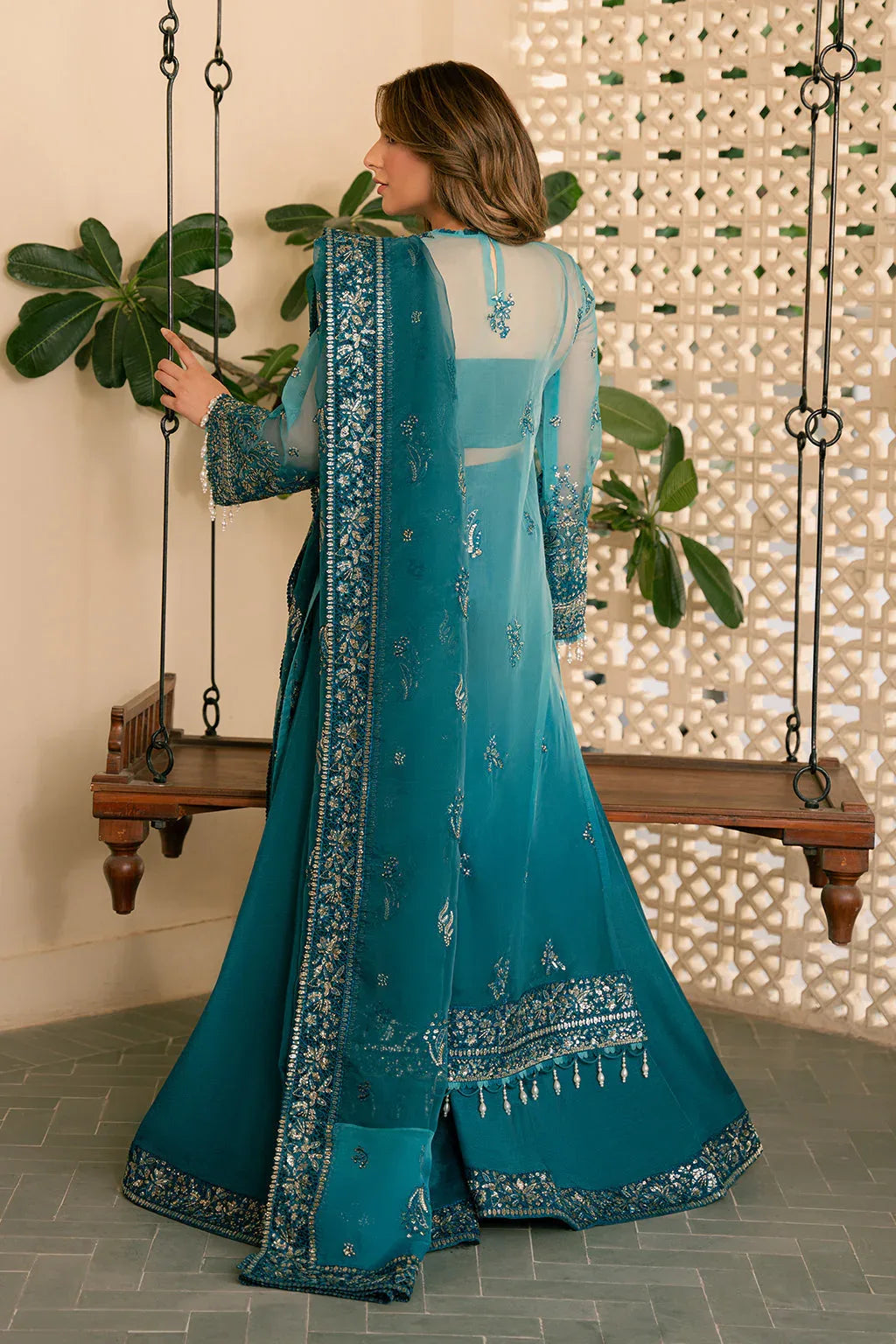 Ayzel | Solene Wedding Formals | Lila - Aqsa Fabrics