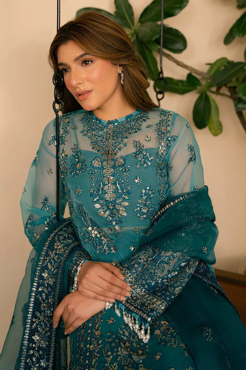 Ayzel | Solene Wedding Formals | Lila - Aqsa Fabrics