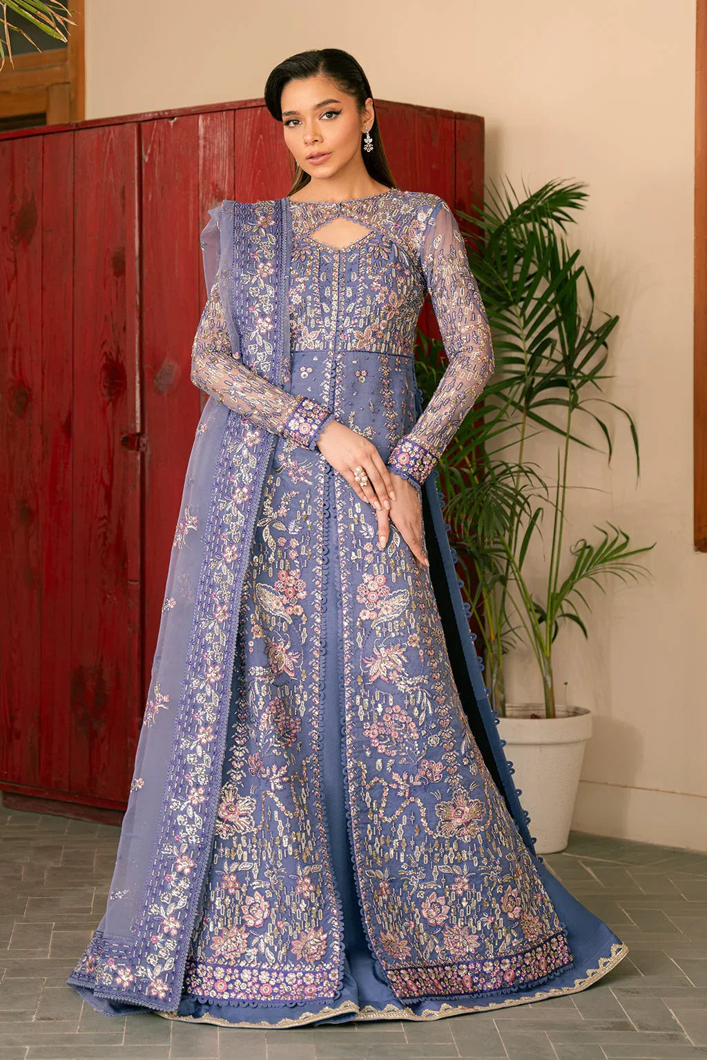 Ayzel | Solene Wedding Formals | Giselle - Aqsa Fabrics