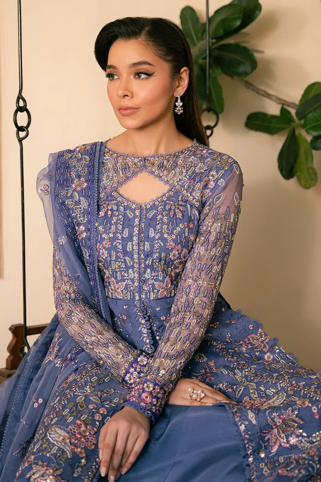 Ayzel | Solene Wedding Formals | Giselle - Aqsa Fabrics