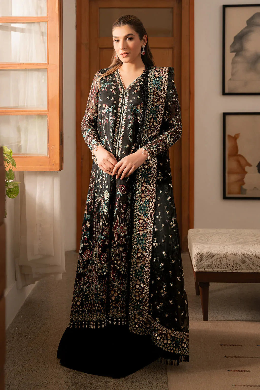 Ayzel | Solene Wedding Formals | Fleur - Aqsa Fabrics