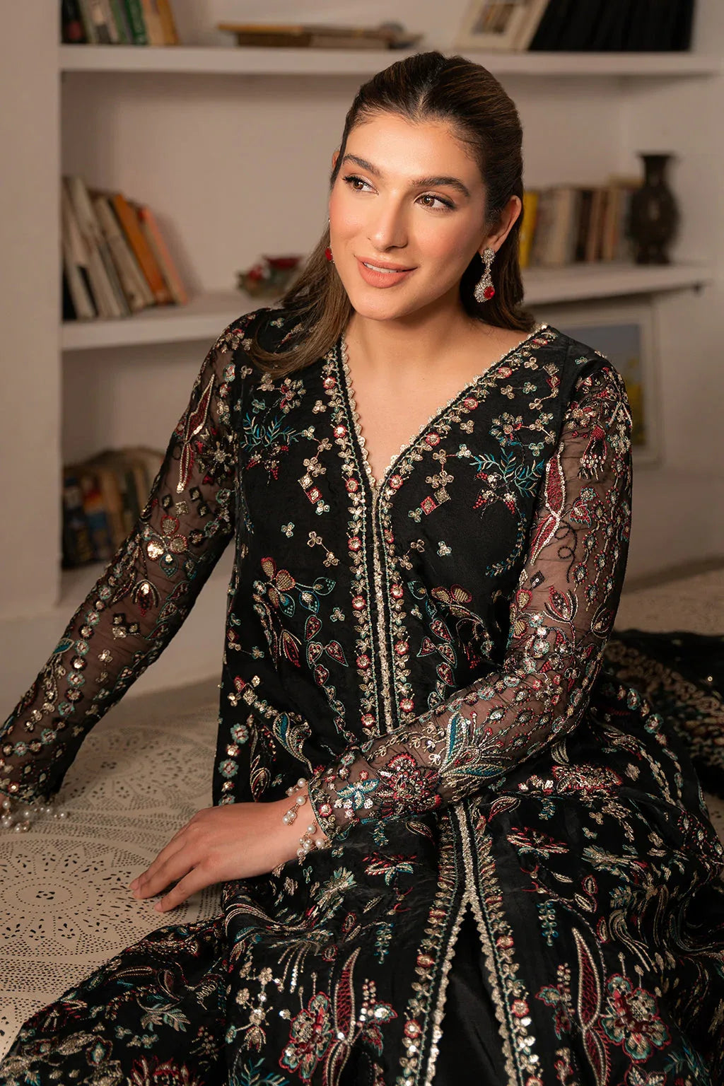 Ayzel | Solene Wedding Formals | Fleur - Aqsa Fabrics