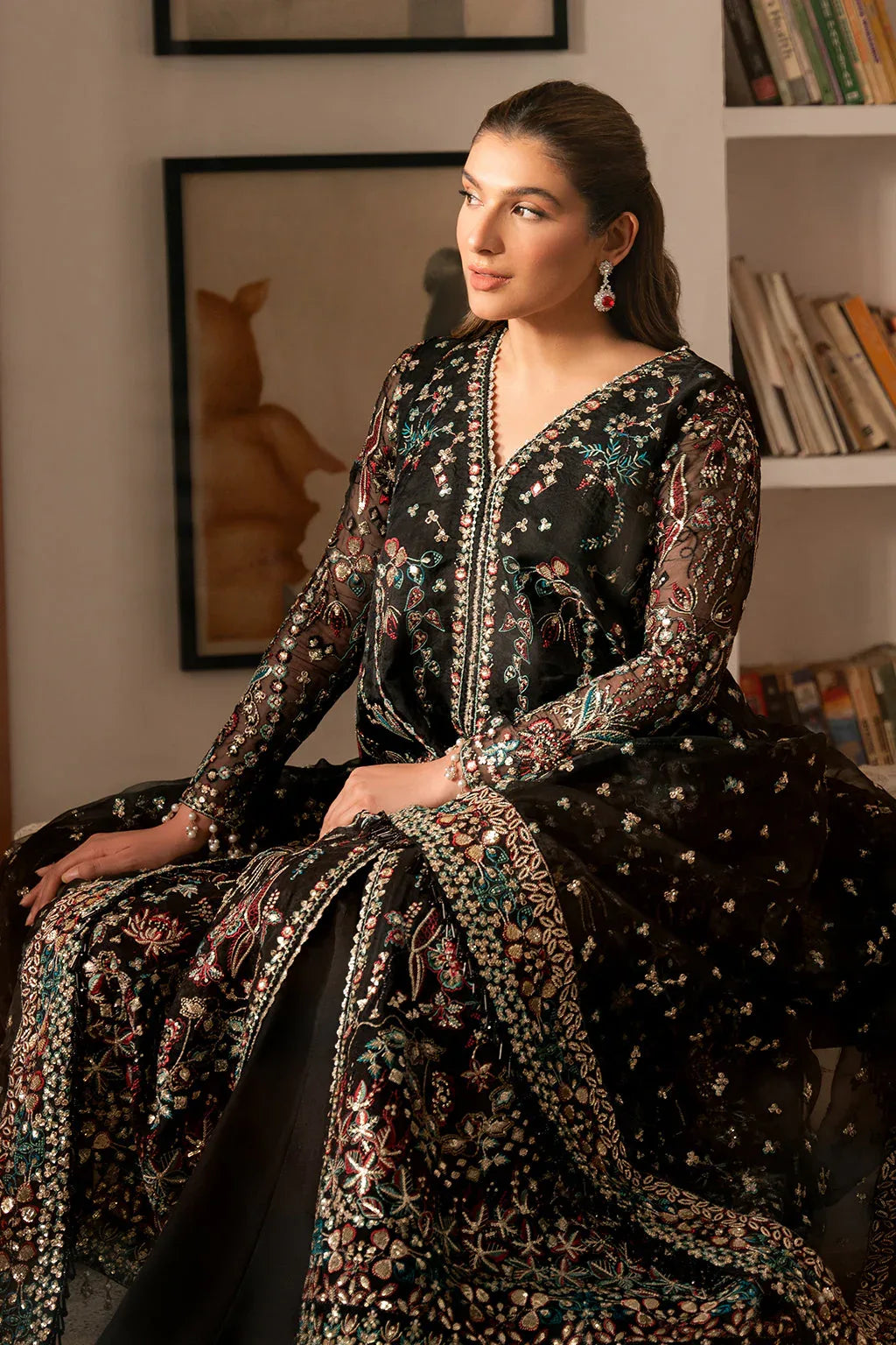 Ayzel | Solene Wedding Formals | Fleur - Aqsa Fabrics