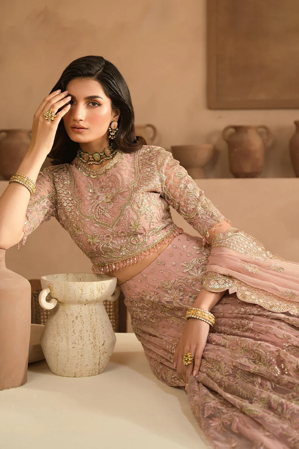 Ayzel | Panache Wedding Formals | Jelena - Aqsa Fabrics