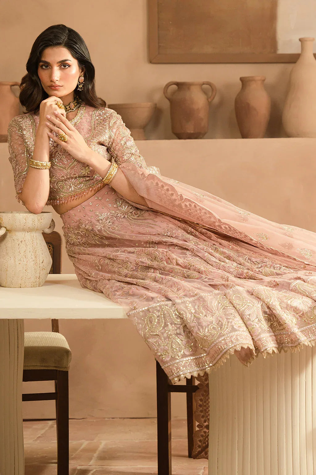 Ayzel | Panache Wedding Formals | Jelena - Aqsa Fabrics