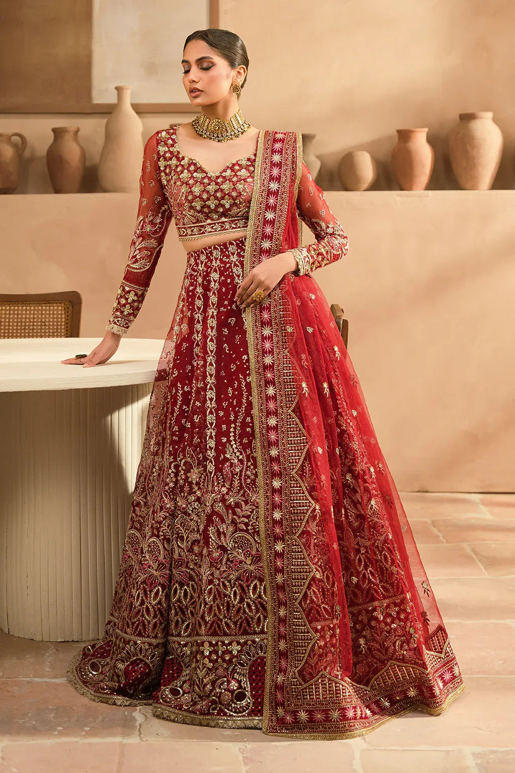 Ayzel | Panache Wedding Formals | Feya - Aqsa Fabrics
