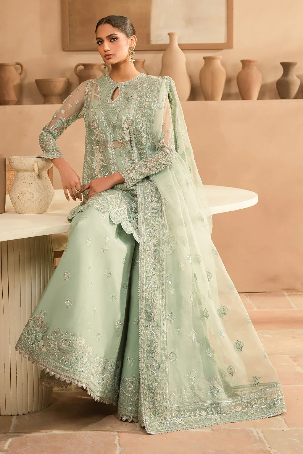 Ayzel | Panache Wedding Formals | Illiana - Aqsa Fabrics
