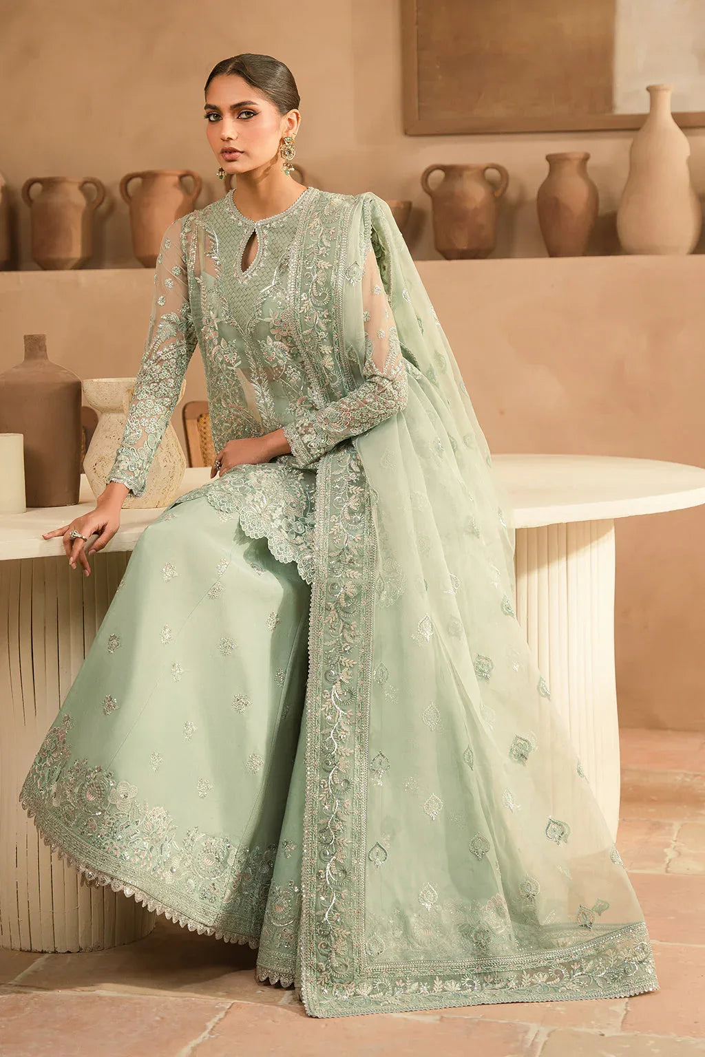 Ayzel | Panache Wedding Formals | Illiana - Aqsa Fabrics