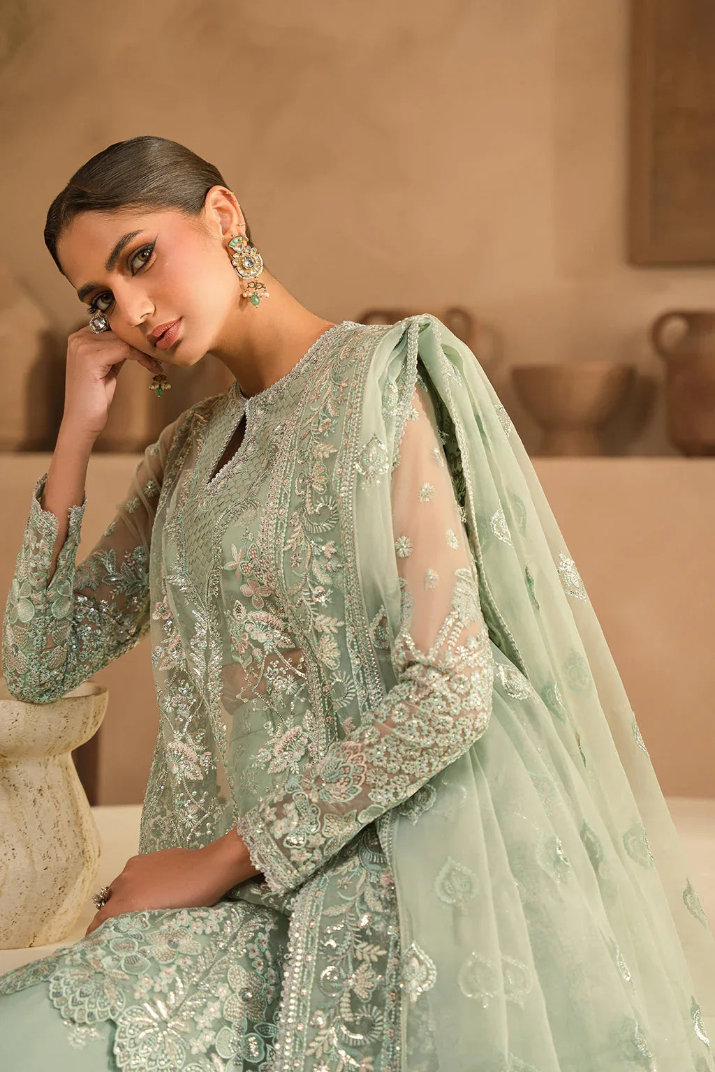 Ayzel | Panache Wedding Formals | Illiana - Aqsa Fabrics