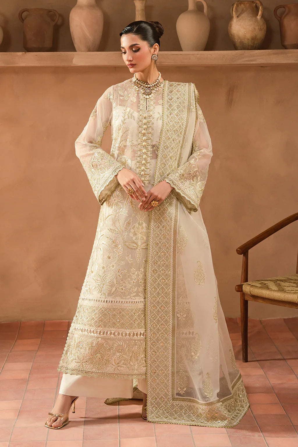 Ayzel | Panache Wedding Formals | Esfir - Aqsa Fabrics