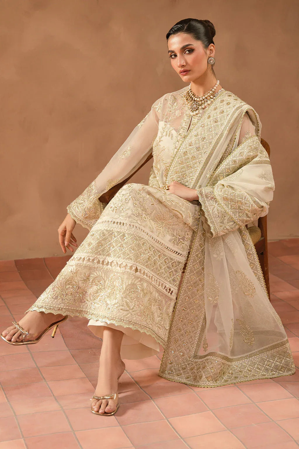 Ayzel | Panache Wedding Formals | Esfir - Aqsa Fabrics