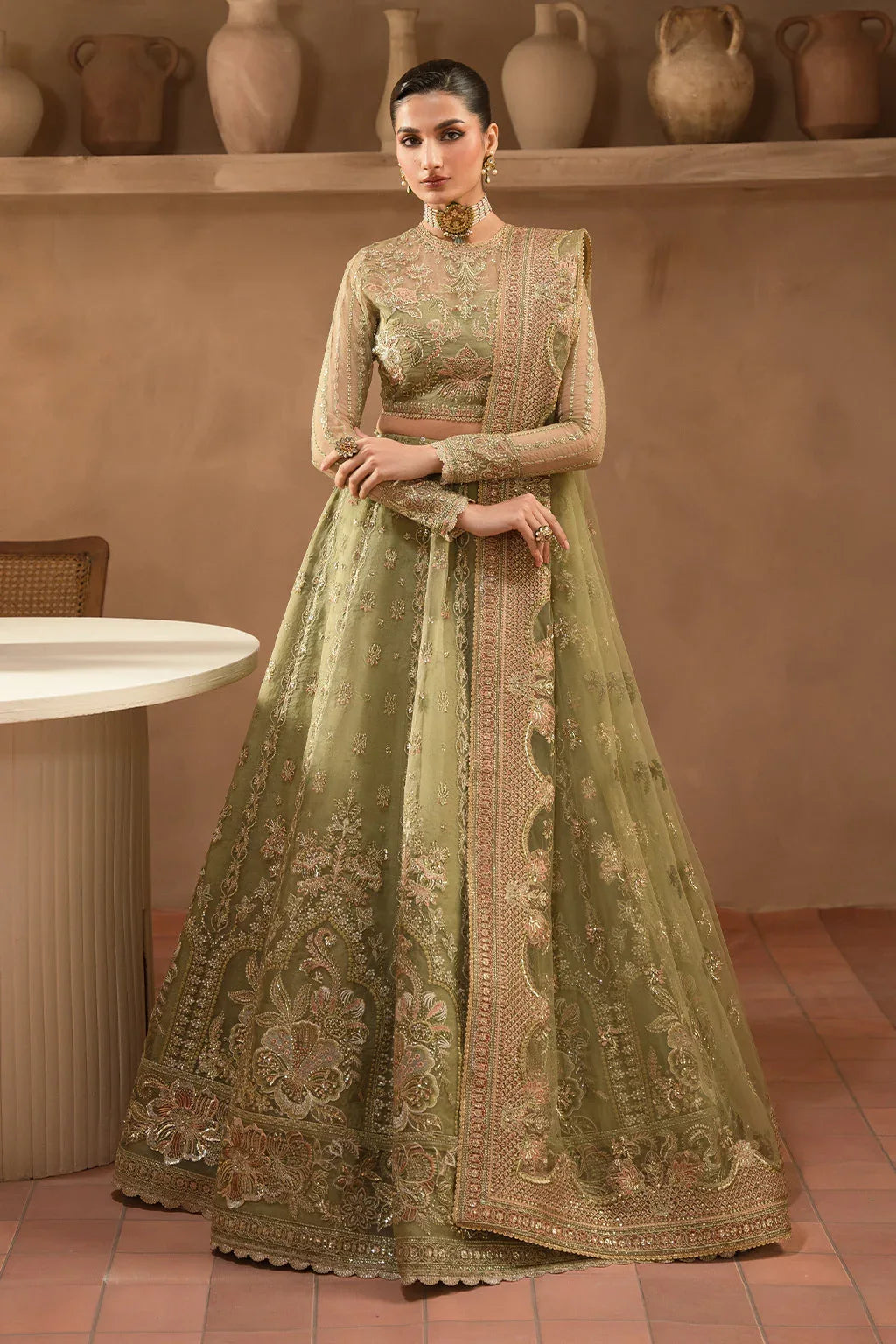 Ayzel | Panache Wedding Formals | Inessa - Aqsa Fabrics